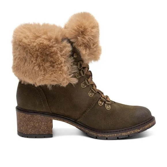 Aetrex $180 Brooklyn CB114 Khaki Boots Sz 11 NIB!