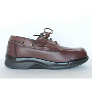 Aetrex Ambulator B2800 Mens Brown Boat Shoes 8 6E