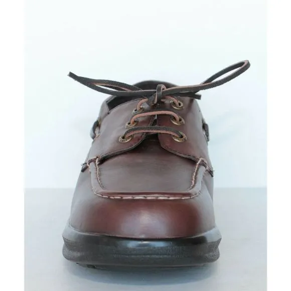 Aetrex Ambulator B2800 Mens Brown Boat Shoes 8 6E