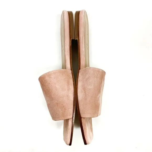 Aeyde Anna Sandals in Blush Suede