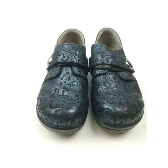 Alegria Joleen Swish Tooled Leather Comfort Shoes Sz 40 / 9.5 JOL-262 $140