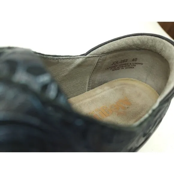 Alegria Joleen Swish Tooled Leather Comfort Shoes Sz 40 / 9.5 JOL-262 $140