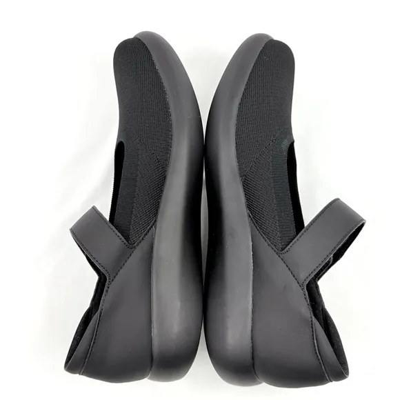 Alegria PG Lite OLIVIA Black Dream Fit Textile Mary Jane Support Shoes