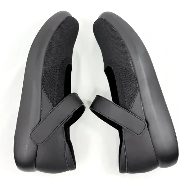 Alegria PG Lite OLIVIA Black Dream Fit Textile Mary Jane Support Shoes