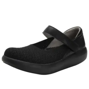 Alegria PG Lite OLIVIA Black Dream Fit Textile Mary Jane Support Shoes