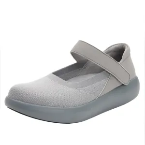 Alegria PG Lite OLIVIA Gray Dream Fit Textile Mary Jane Support Shoes