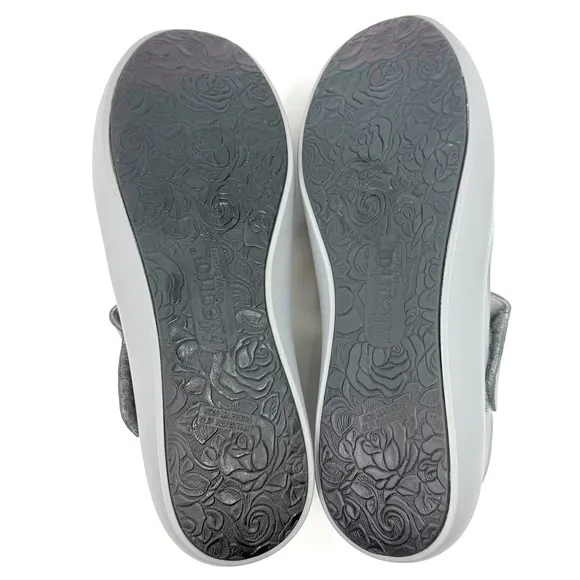 Alegria PG Lite OLIVIA Gray Dream Fit Textile Mary Jane Support Shoes