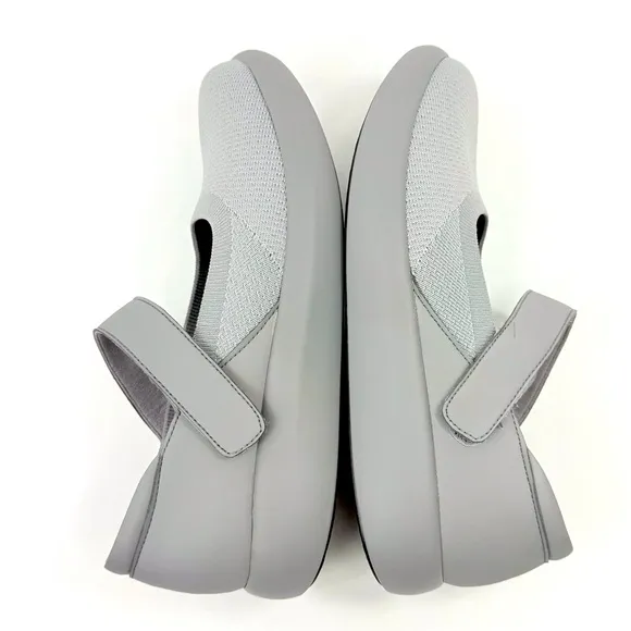 Alegria PG Lite OLIVIA Gray Dream Fit Textile Mary Jane Support Shoes