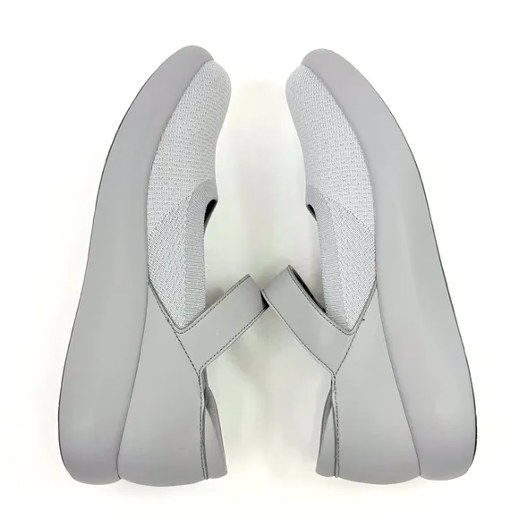 Alegria PG Lite OLIVIA Gray Dream Fit Textile Mary Jane Support Shoes