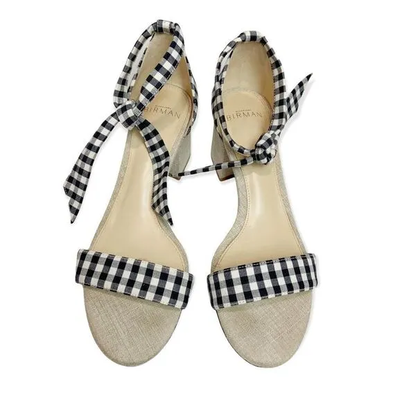 Alexandre Birman Plaids Sandals Size 37.5