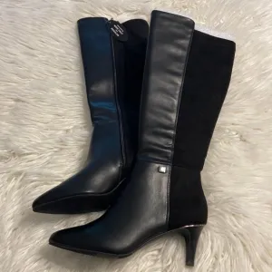 ALFANI Step/Flex Boots size 8M see all photos brand new color black