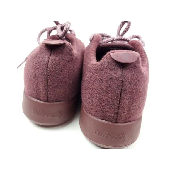 Allbirds Women's Wool Runners Red Burgundy Comfort Shoes Size 7