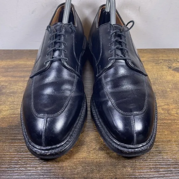 Allen Edmonds Ashton 1608 Black Orthotic Oxfords Dress‎ Shoes 8 D