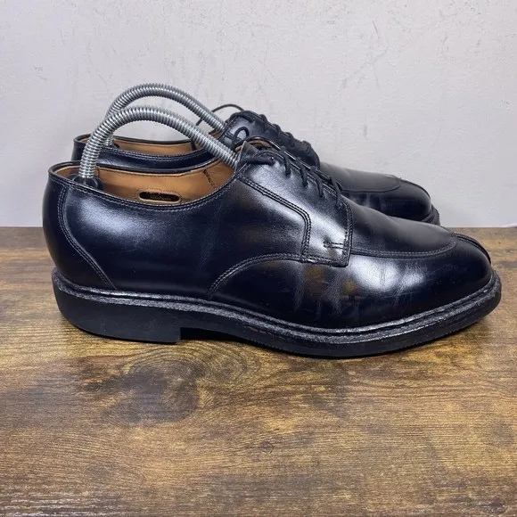 Allen Edmonds Ashton 1608 Black Orthotic Oxfords Dress‎ Shoes 8 D