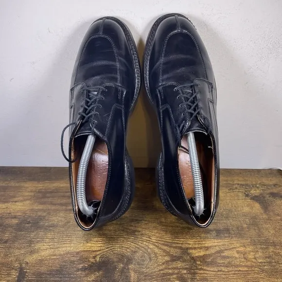 Allen Edmonds Ashton 1608 Black Orthotic Oxfords Dress‎ Shoes 8 D