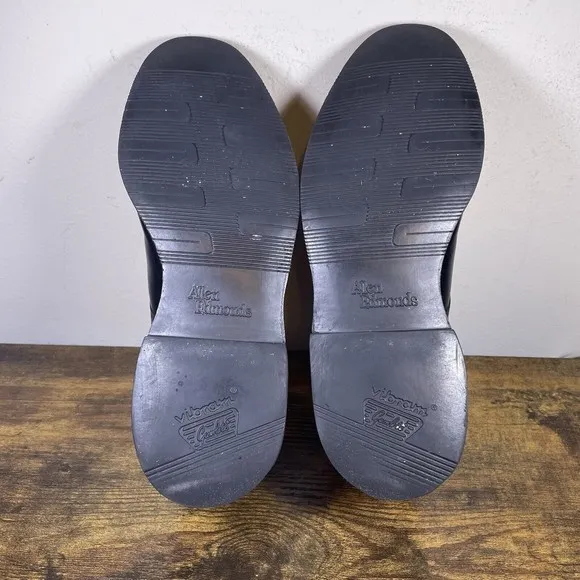 Allen Edmonds Ashton 1608 Black Orthotic Oxfords Dress‎ Shoes 8 D
