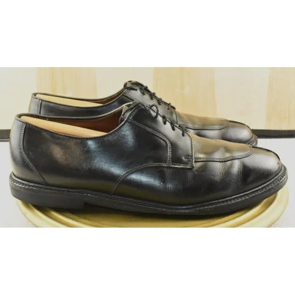 Allen Edmonds Ashton Men's Shoes Size 13 D Black Dress Split Toe Calf Orthotic