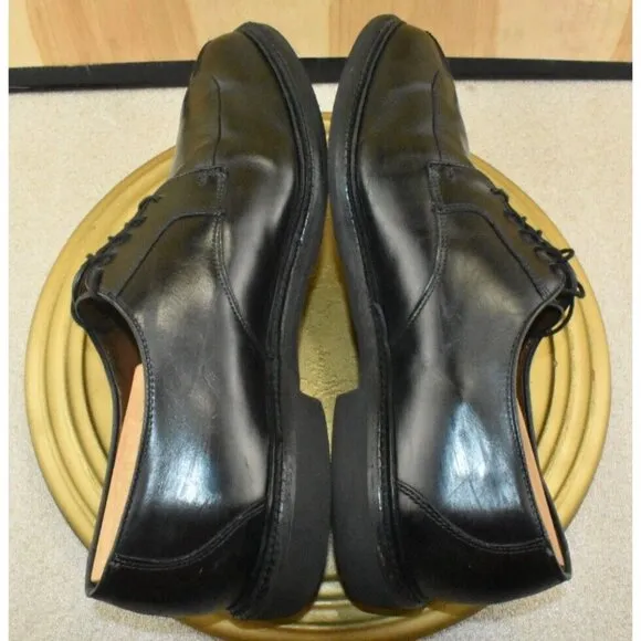 Allen Edmonds Ashton Men's Shoes Size 13 D Black Dress Split Toe Calf Orthotic