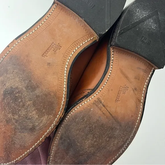Allen Edmonds Bridgeton Leather Tassels Loafer Slip On Shoes Mens Dress Shoes