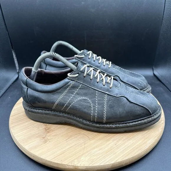 Allen Edmonds Voyager Mens Size 7.5 Dress Shoes Black Comfort Balmoral 6180