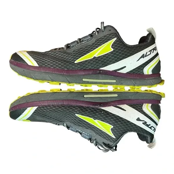 Altra Lone Peak 2.0 A2453-1 Womens Gray Canvas Low Top Athletic Running Shoes