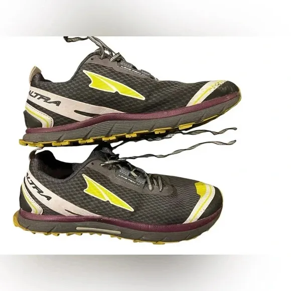 Altra Lone Peak 2.0 A2453-1 Womens Gray Canvas Low Top Athletic Running Shoes