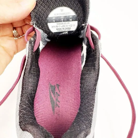 Altra Paradigm 4.5 Running Shoes Womens Sz7 Sneakers Athletic Walking Gym EUC