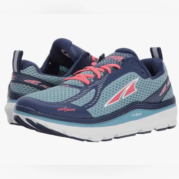 Altra Women's Running Shoes - Blue and Pink; Size US 9