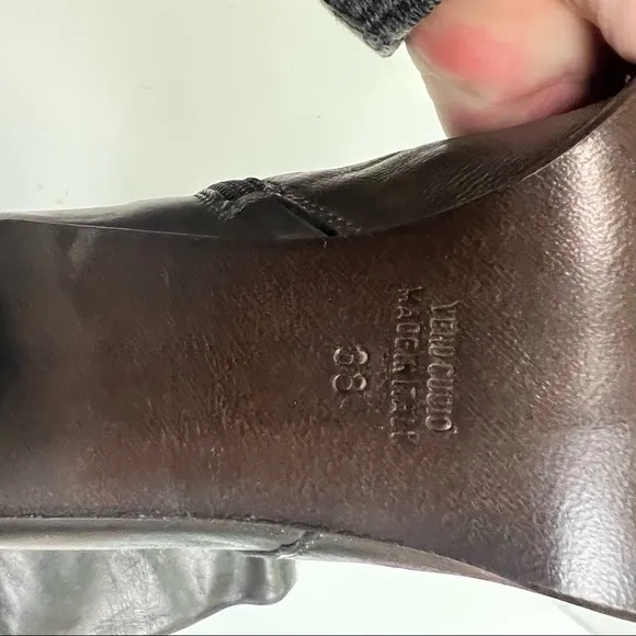 AMAZING BUTTER SOFT LEATHER DONNA PIU VENO CUBIO BOOTS SIZE 38