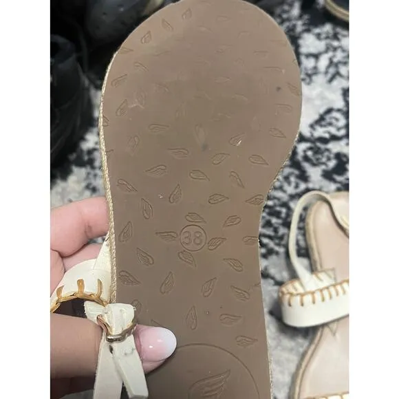 Ancient Greek Sandals Clara Espadrille Sandal Women's Sz 38