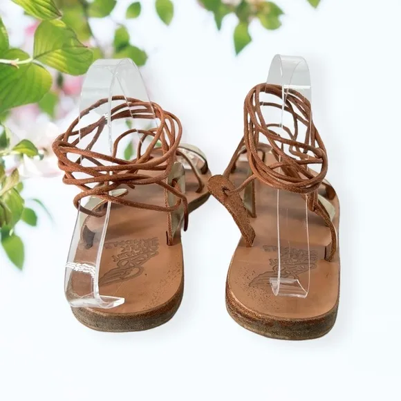 ANCIENT Greek Sandals Lace Up Gladiators