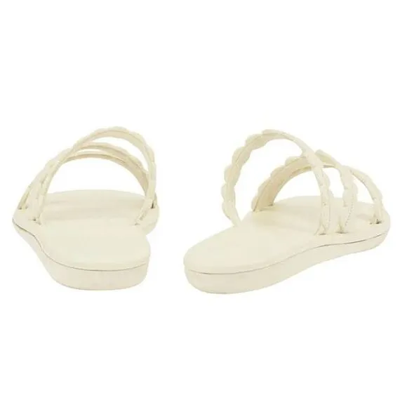 Ancient Greek Sandals Oceanis Strap Sandal in Off White 38