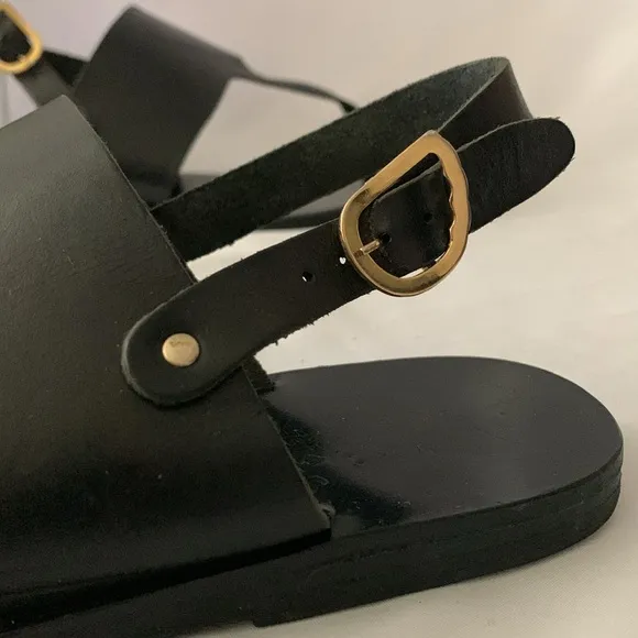 ANCIENT GREEK SANDALS T-Strap Leather Slingback
