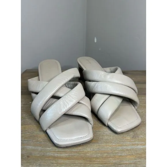 Anine Bing Women's Cade Mid Heel Slide Sandals