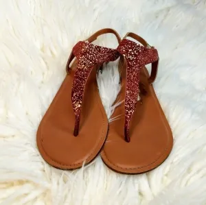 Anthropologie Jasper &amp; Jeera gold speckled sandals