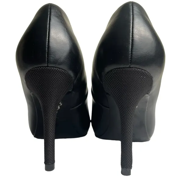 Antonia Saint NY WMNS Black High Heel Shoes Pumps Size OA55 / 5.5 / Narrow