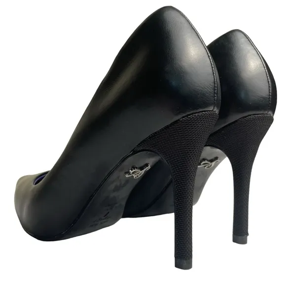 Antonia Saint NY WMNS Black High Heel Shoes Pumps Size OA55 / 5.5 / Narrow