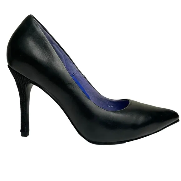 Antonia Saint NY WMNS Black High Heel Shoes Pumps Size OA55 / 5.5 / Narrow