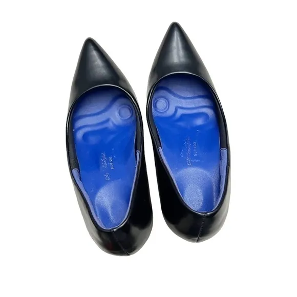 Antonia Saint Victoria Black High Heel Shoes Sz 6.5