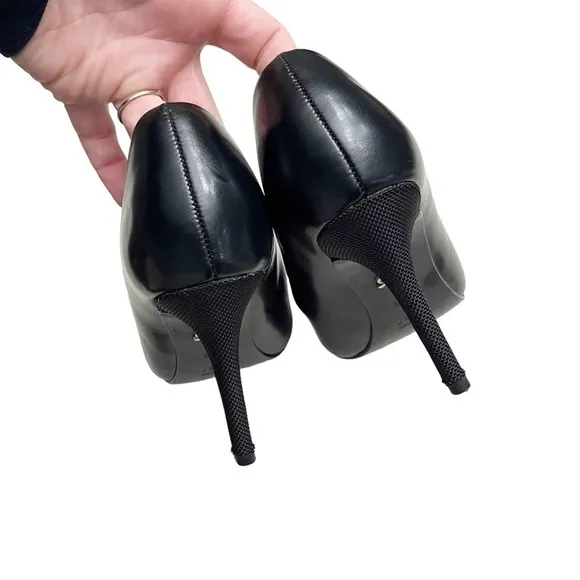 Antonia Saint Victoria Black High Heel Shoes Sz 6.5