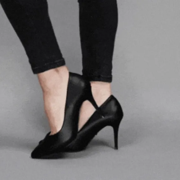 Antonio Saint New York Victoria High Heel 3.0 Black Size 6.5 Wide