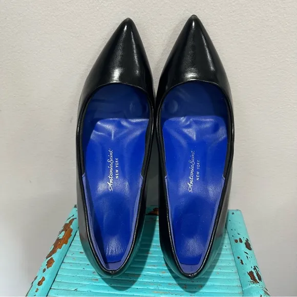 Antonio Saint New York Victoria High Heel 3.0 Black Size 6.5 Wide