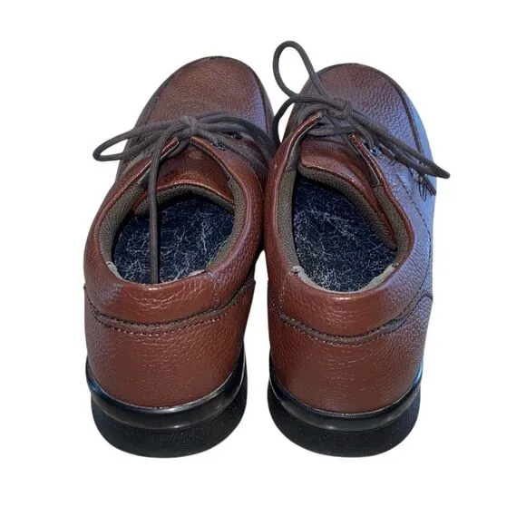 Apex Mens Ariya Moc Toe Dress Oxford Shoes Brown Size 12.5 NWOT