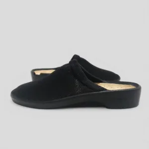 Arcopedico Light Nylon Knit Slip On Comfort Shoes Black Sz 41 (9.5-10) Orthopedi