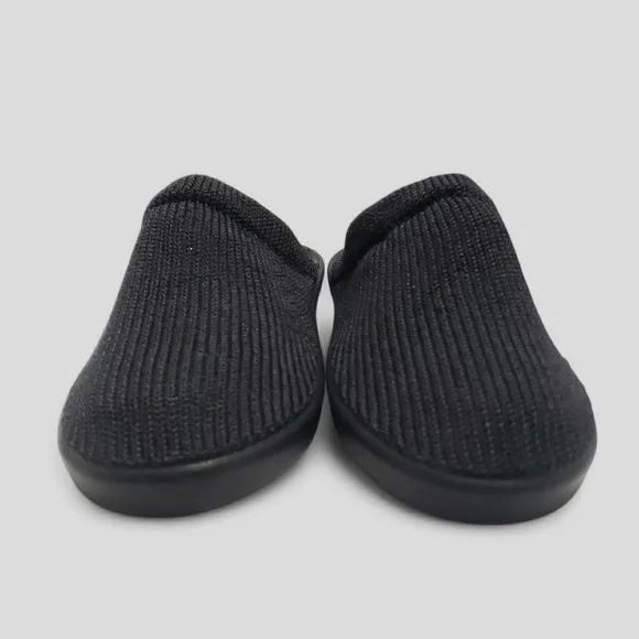 Arcopedico Light Nylon Knit Slip On Comfort Shoes Black Sz 41 (9.5-10) Orthopedi