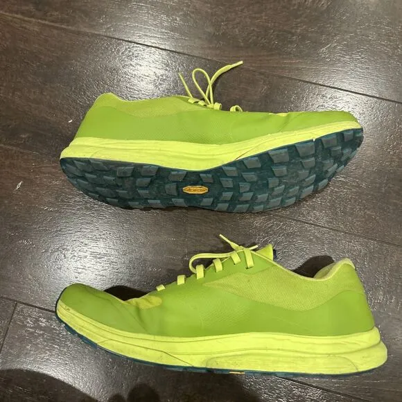 Arc'teryx Norvan LD 2 Trail Running Shoes Green Lace-Up Vibram Grip Size 11
