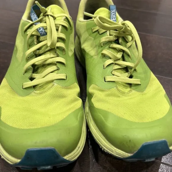 Arc'teryx Norvan LD 2 Trail Running Shoes Green Lace-Up Vibram Grip Size 11