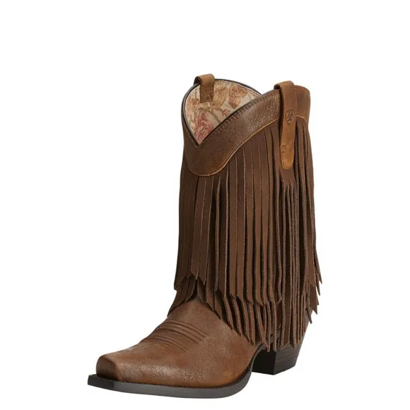Ariat Gold Rush HTF Rare Cowboy Western Boots