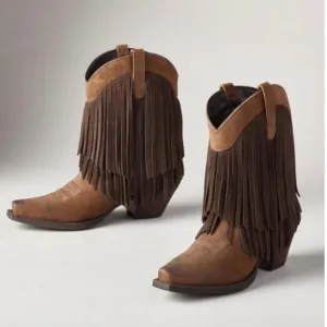 Ariat Gold Rush HTF Rare Cowboy Western Boots