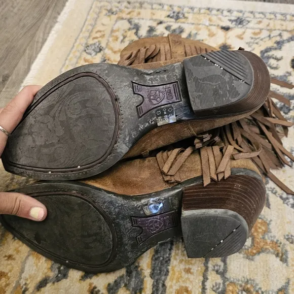 Ariat Gold Rush HTF Rare Cowboy Western Boots